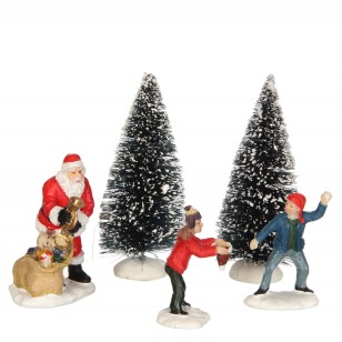 Playing with Santa 5 pieces